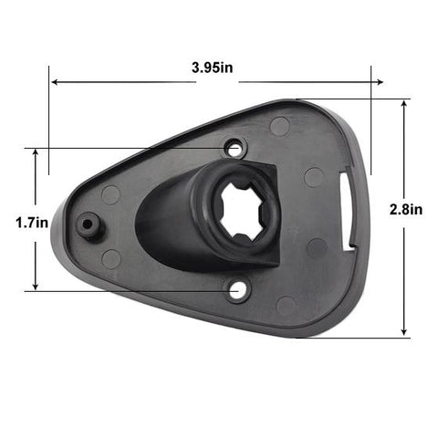 Image of Partsam 5X Black Smoke Lens Cab Roof Marker Running Lamps w/White LED Lights Compatible with Ford F150 F250 F350 F450 F550 F650 F750 E150 E250 E350 E450 1999-2016 Super Duty Pickup Trucks