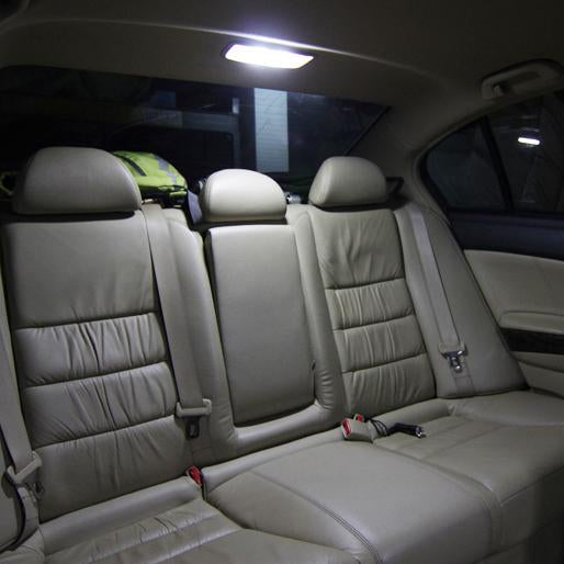 Partsam White Interior LED Light Package Kit Replacement Bulbs Compatible with Silverado 1999-2006 W/License Plate Light (11 Pieces)