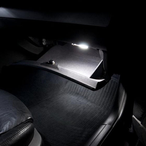 Image of Partsam White Interior LED Light Package Kit Replacement Bulbs Compatible with Silverado 1999-2006 W/License Plate Light (11 Pieces)