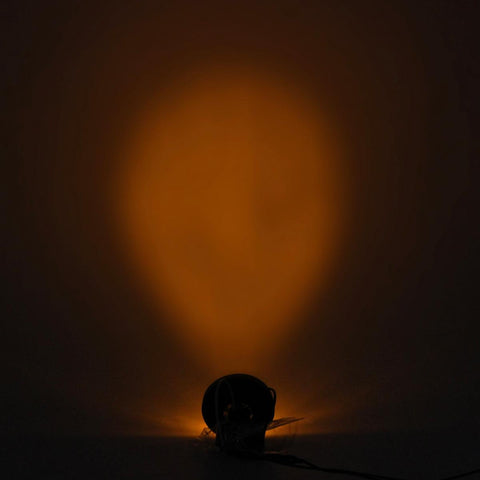 Image of Partsam 10Pcs Amber 9 LED Light Trailer 2 Round Marker Lights w Reflectors Waterproof 12V Sealed Sleeper Panel Lights Replacement for Truck Round Led Lights