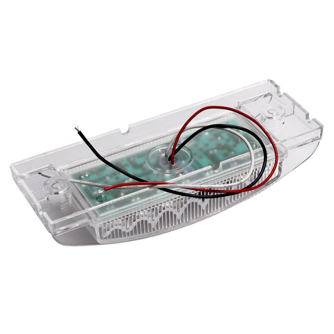 Image of Partsam Pair 6inch Amber Side Front Marker Light Turn Signal Light High Low Brightness Sealed, 20 Diodes, Trailer Clearance and led marker lights, 6x2 Rectangular Rectangle led lights, 3 Wires