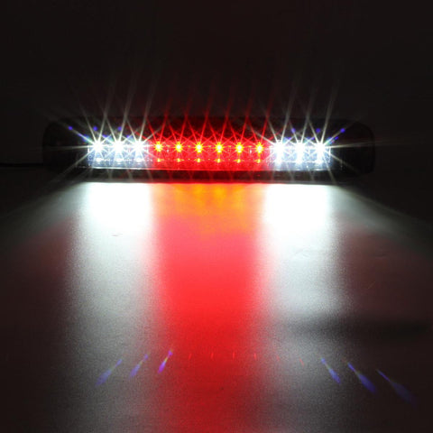 Image of Partsam High Mount Stop Light 3rd Third Brake Light for 1999-2006 Silverado Sierra 1500 2500 HD 3500 Chrome Housing Smoke Lens Center Mount Rear Top Cab Roof Cargo Lights Lamps (1 Plug)