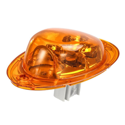 Image of Partsam For Freightliner Cascadia Amber LED Side Marker Turn Signal Lights 5-2835-SMD Sealed Replacement for Freightliner Led Side of Cab Turn Marker / Parking Lights Clearance Lamps (Pack of 2)