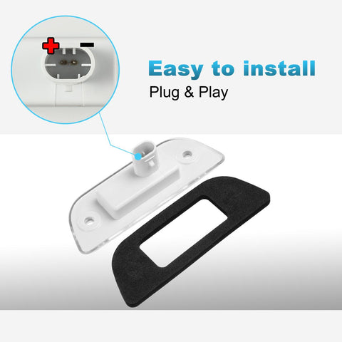 Image of Partsam 5pcs 3LED Cab Light Truck Trailer Cab Marker Clear Lens Top Roof Running Reflective Lights Assembly Compatible with Peterbilt 579 & Kenworth T680, T770, T880 Heavy Trucks Cab Lights