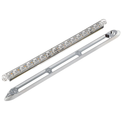 Image of led lights bar and chrome bezel