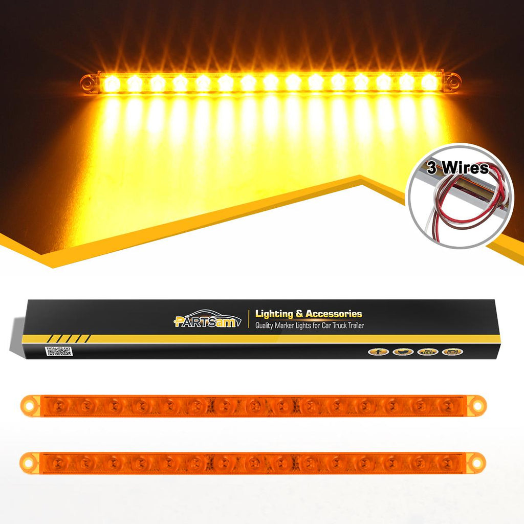 amber led lights