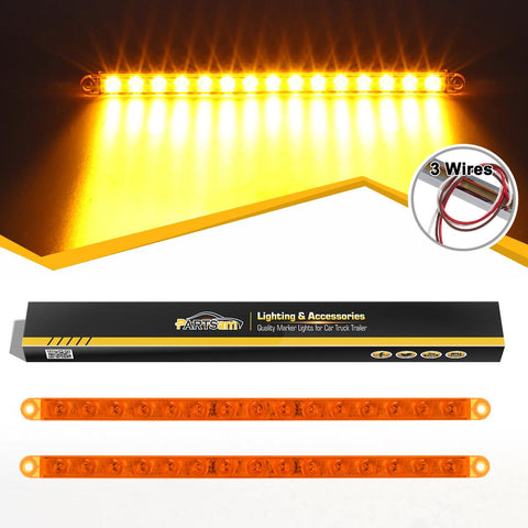 Image of amber led lights