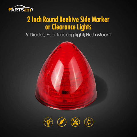 Image of 2 inch round clearance lights