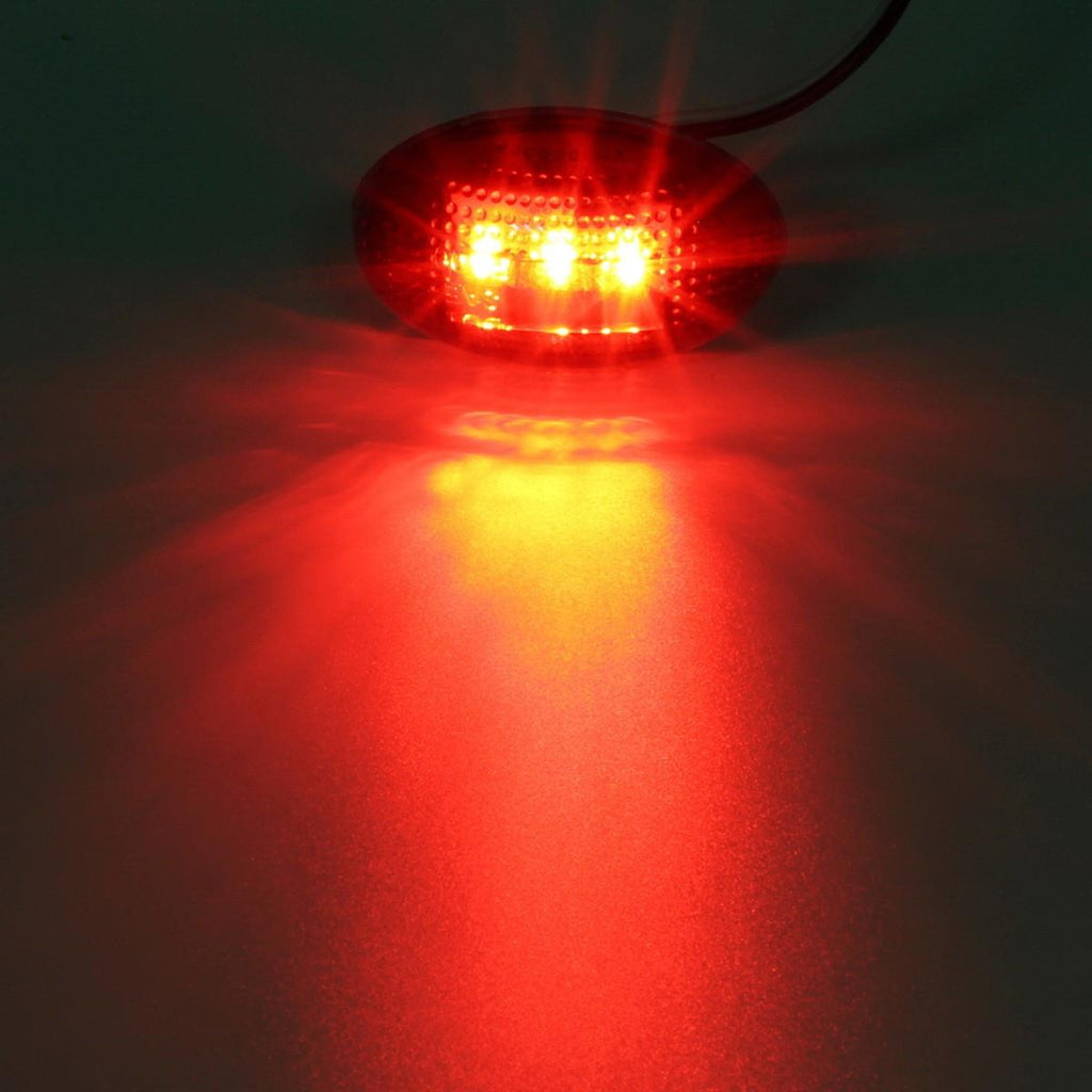 thumbnail image 2 of AUXITO Smoke LED Side Fender Marker Lights For Ford Super Duty F350 F450 F550 (1999-2010, 4 Pcs: 2 Red, 2 Amber) 2 of 6
