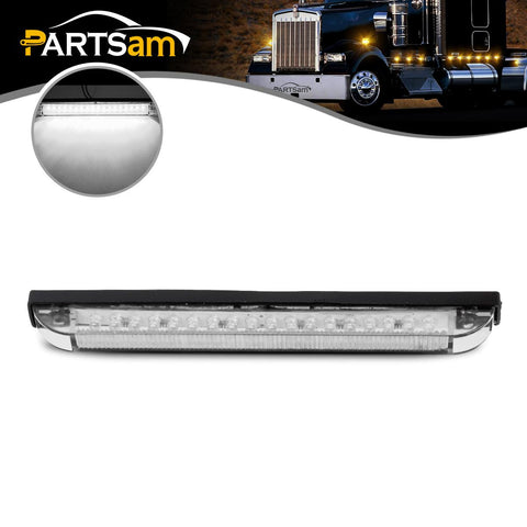 Image of Partsam 1Pc 12V 8 Inch Slim Line LED Utility Strip Bar 30LED, 8" Truck Trailer Camper RV Motorcycle Motorhome Led Marker Lights Interior Dome Lights Cargo Lights Courtesy Lights Lamps Rear Lights