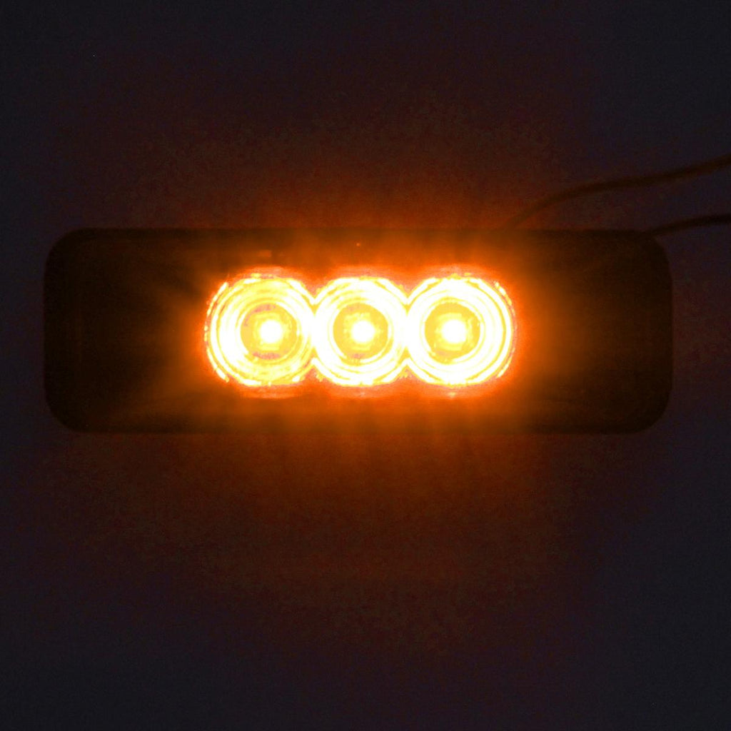 Luces Para Trailas O Remolque 10x 3.9" Amber Side LED Marker Lights Car Truck Trailer Clearance Trailer Marker Lights - Foto 3