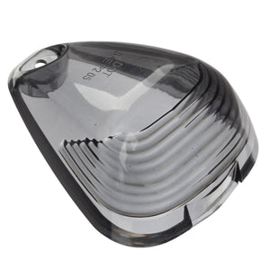 Partsam 5PCS Cab Marker Smoke Covers Lens Clearance Top Roof Running Light Lens Compatible with Ford F-150 F-250 F-350 F-450 F-550 Super Duty Pickup Trucks 1999-2016(Covers Only)