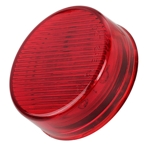 Partsam 10x 2.5" Round Side Marker light Clearance 13 Diodes Universal Use Sealed Red, 2.5 round led marker lights, 2.5 round led clearance lights, 2.5 round led trailer lights