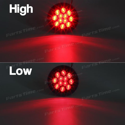 Image of red truck lights