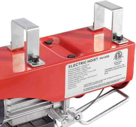 Image of mini electric hoist