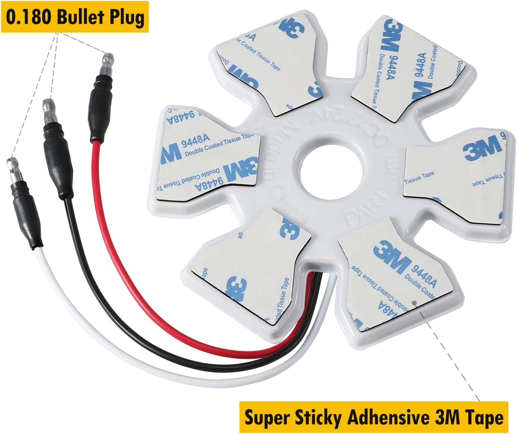 Partsam Air Cleaner Lights for Peterbilt Kenworth Freightliner Trucks